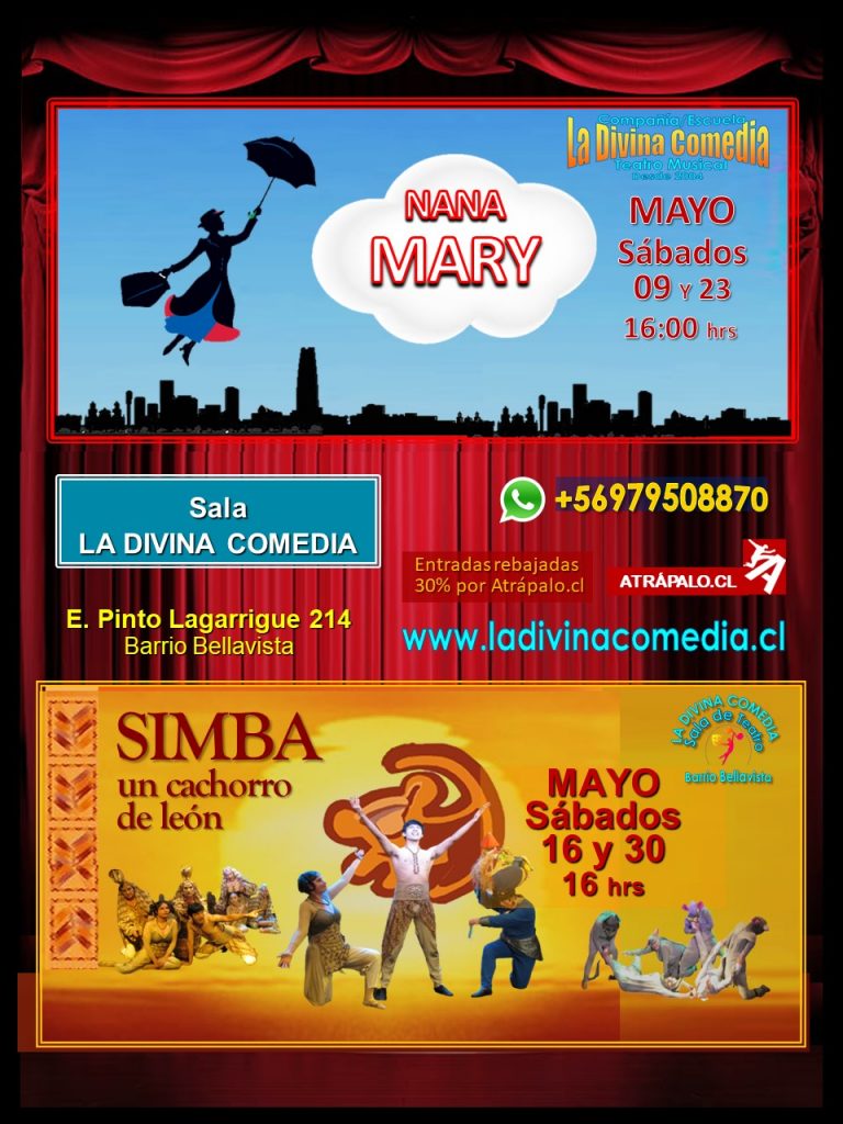 Posters Nana M-Simba MAYO Cia-2025