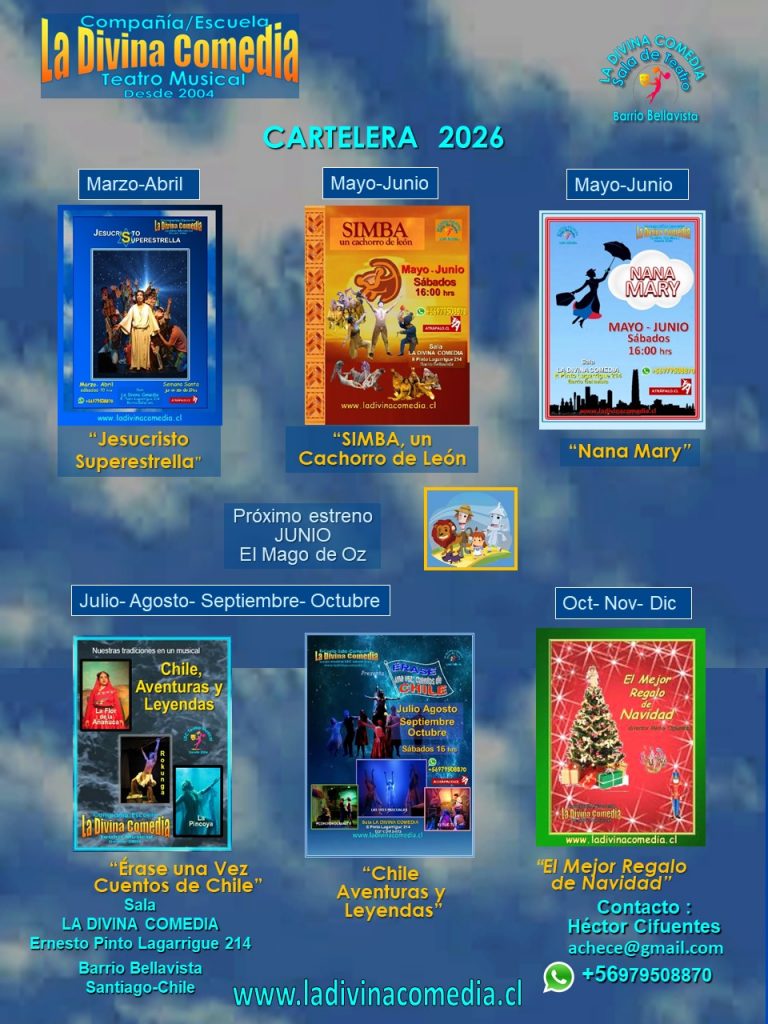 Posters CARTELERA Cia-2026